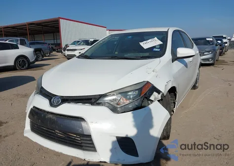 2016 Toyota Corolla Le from USA, damaged, VIN 5YFBURHEXGP416932